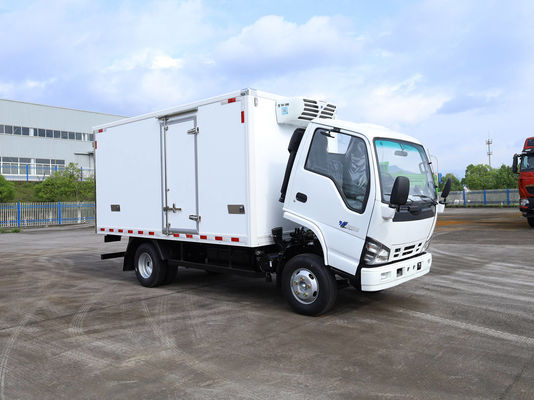 QINGLING ISUZU KV100 100P 冷蔵トラック 食品・肉・魚輸送用 NKR フリーザー 5トン THERMO KING RV380 冷凍