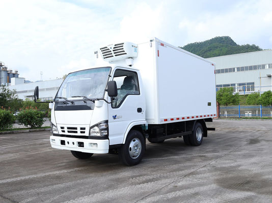 QINGLING ISUZU KV100 100P 冷蔵トラック 食品・肉・魚輸送用 NKR フリーザー 5トン THERMO KING RV380 冷凍