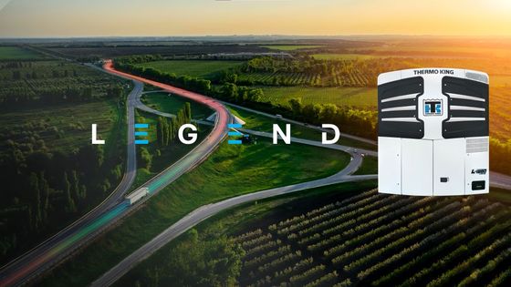 THERMO KING 新型トレーラー冷蔵庫 レジェンド L-1880 30/50年 2025 アジア太平洋市場