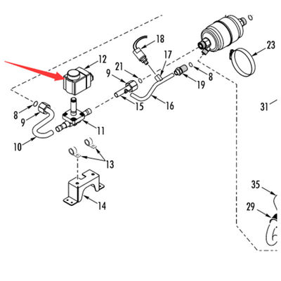 モデル415047 12V 415051 24V 加熱ソレノイドバルブコイル オリジナル サーモキング RV200