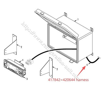 T-600M T-800M T-1000M T-680Pro T-880Pro T-1080Pro HARNESS - HMIコントローラー 420644/42-0644 417842/41-8742 THERMO KING Tシリーズ