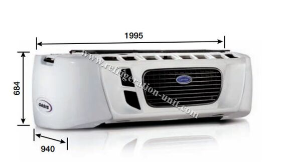 キャリア transicold オアシス 350 冷凍ユニットは、周囲温度 40 ～ 50 度の 8 ～ 9 メートルの冷蔵ボックス トラックに利用可能で、価格も手頃です。