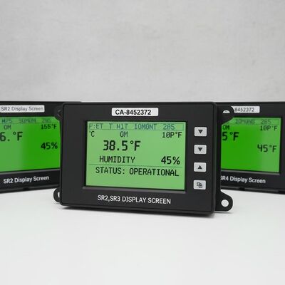 SR2、SR3、SR4 ディスプレイ画面、SR2、SR3 ディスプレイ画面 CA-8452372 グリーン ディスプレイタイプ LCD画面 THERMO KING SB210 SB230 HMI アフターマーケット スペアパーツ