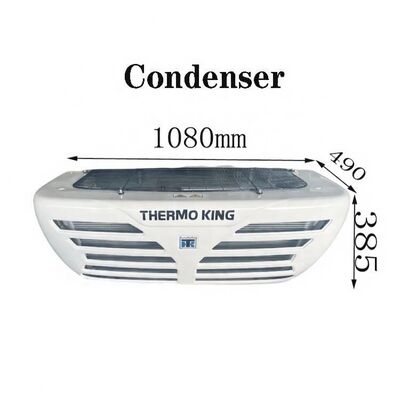 Thermo King RV580E トラック冷凍機ユニット C450 を 24V DC、ホットガスデフロスト、軽量スタンバイシステムに交換