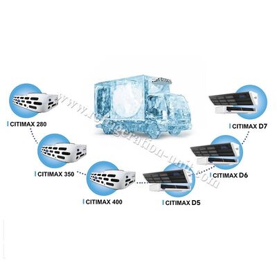 Citimax D6 モデル キャリアトランスコールド冷却ユニット 4.5-5.5 メートル冷蔵庫長トラック 24V 直駆動車両に搭載 代替 Citimax 600