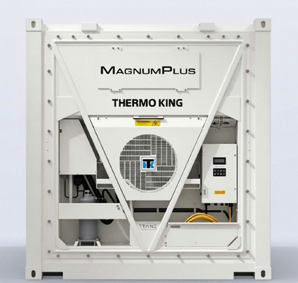 高エネルギー効率のための自動解凍と低騒音操作のThermo King Magnum Plus MP5000海洋コンテナ冷却装置